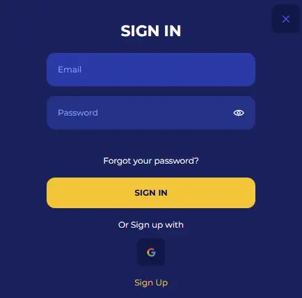 Inlogopties voor Koning Casino